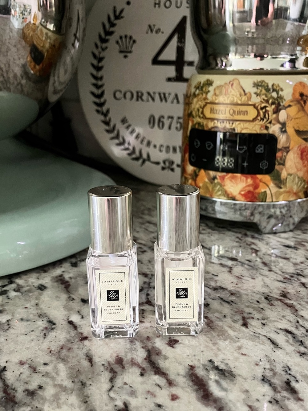 Two Jo Malone London Peony & Blush Suede Cologne Perfume